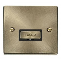 ANTIQUE BRASS UNSWITCHED CONNECTION UNIT WITHOUT F